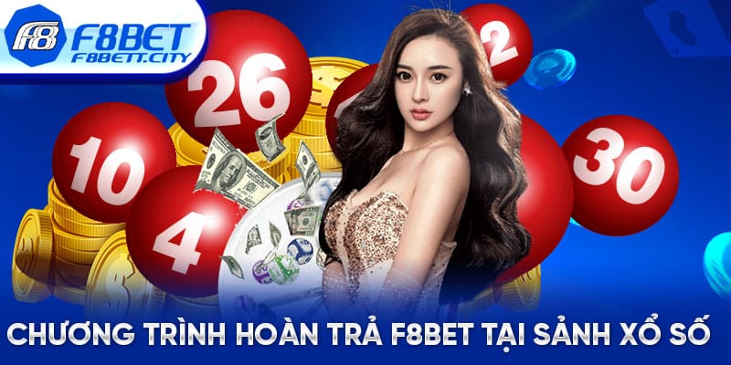 Chương trình hoàn trả F8BET tại sảnh xổ số